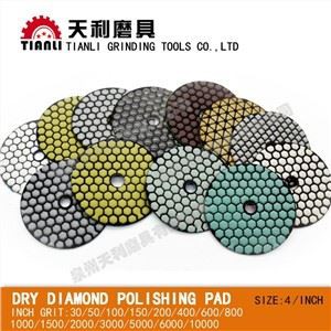 4 inch wet dry diamond polishing pads