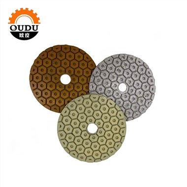 4 Inch 3mm Diamond Polishing Pads Abrasive Material Water Grinding Disc Polishing Psds