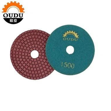 4 inches 3mm dry diamond polishing pad