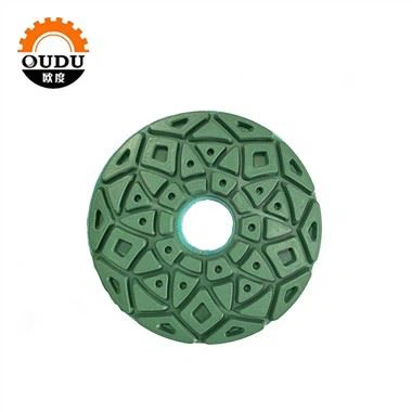 6 Inch Fish Shaped Diamond Polishing Pad abrasive material