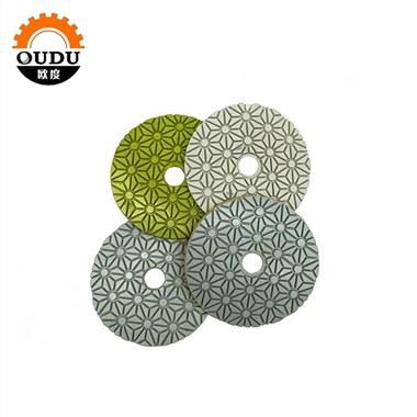 Plum polishing pad