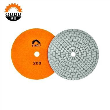 7 Inch Wet Diamond Polishing Pad for Marble