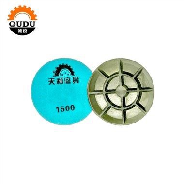 Floor Polishing Pad 3inch 10mm Diamond Polishing Pads For Granite Marble Quartz Stone