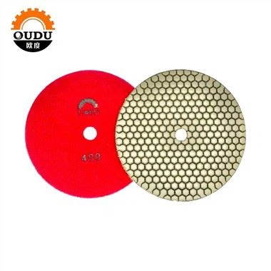 Grinding Pads 7 Inch 1.5mm Dry Diamond Pads Abrasive Disc For Granite Marble Quartz Stone